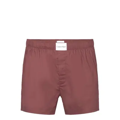 Boxer Slim *Villkorat Erbjudande Underwear Boxer Shorts Vinröd Calvin Klein