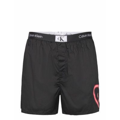 Boxer Trad Underwear Boxer Shorts Svart Calvin Klein