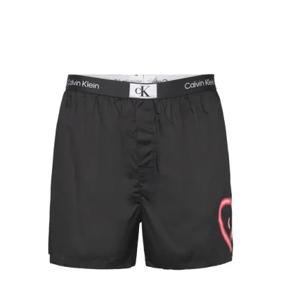 Boxer Trad Underwear Boxer Shorts Svart Calvin Klein