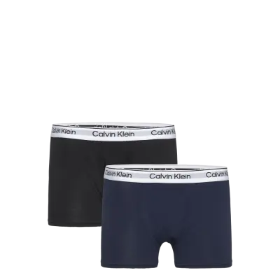 Calvin Klein 2Pk Trunk - Black - 140-152