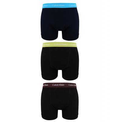 Calvin Klein - 3-pack boxershorts - Blue copper/Citric/Brown