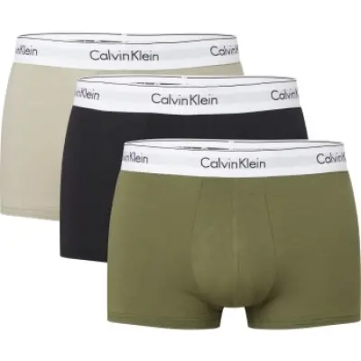 Calvin Klein 3-pack Modern Cotton Stretch Trunk