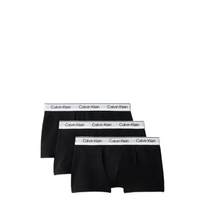 Calvin Klein 3Pk Trunk - Black - 128-140