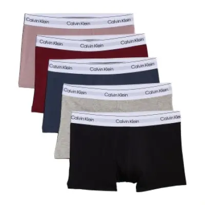 Calvin Klein 5-pack Holiday Modern Cotton Trunks