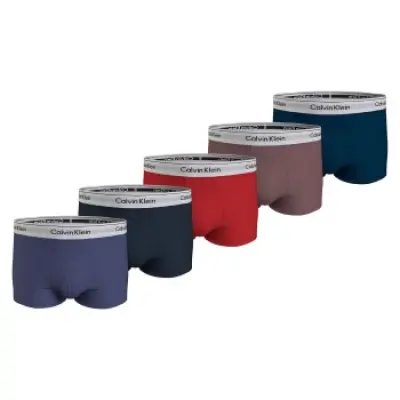 Calvin Klein 5-pack Modern Cotton Trunks