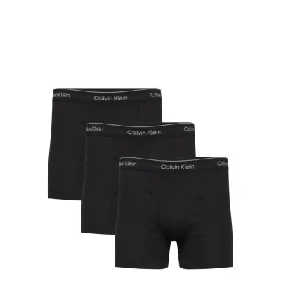 Calvin Klein Boxer Brief 3 Pk Svart