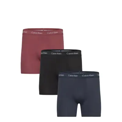 Calvin Klein Boxer Brief 3Pk Svart
