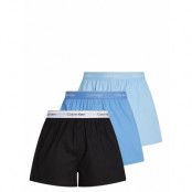 Calvin Klein Boxer Slim 3Pk Blå