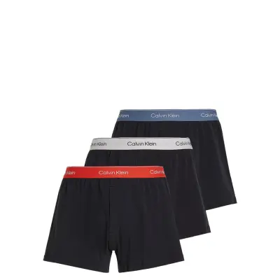 Calvin Klein Boxer Slim 3Pk Svart