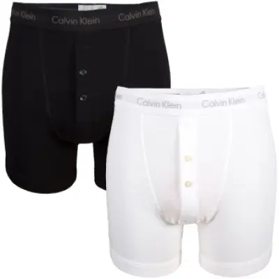 Calvin Klein Button Fly Boxershorts  2-pack * Fri Frakt * * Kampanj *