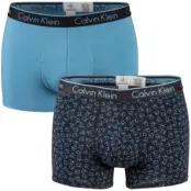 Calvin Klein CK One Cotton Trunk Logo Print  2-pack * Fri Frakt *