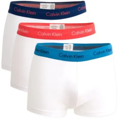 Calvin Klein Cotton Stretch Low Rise Trunks WDH 3-pack * Fri Frakt *