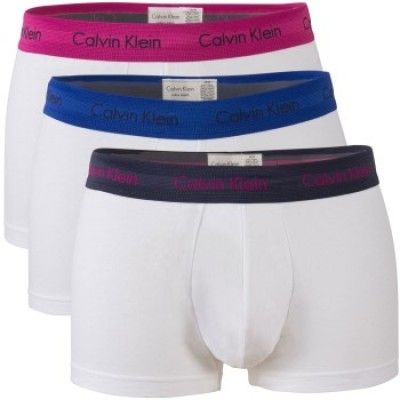 Calvin Klein Cotton Stretch Low Rise Trunks WBD 3-pack * Fri Frakt *