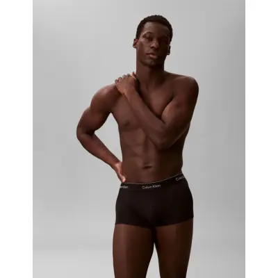 Calvin Klein Low Rise Trunk 3Pk - Black - XL