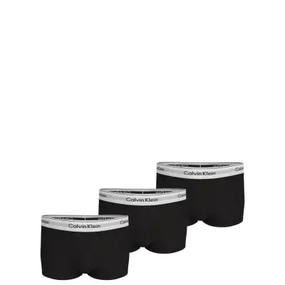 Calvin Klein Low Rise Trunk 3Pk - Black - XXL