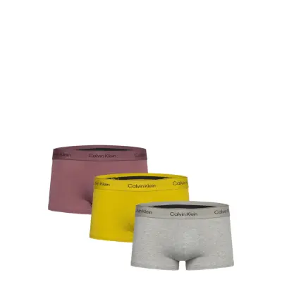 Calvin Klein Low Rise Trunk 3Pk Grå