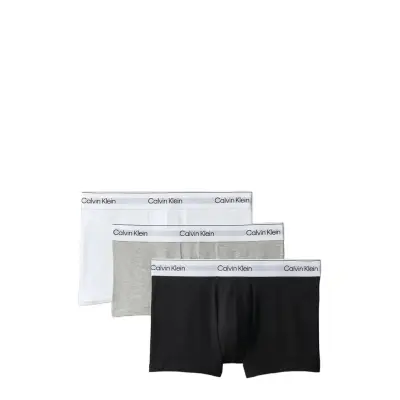 Calvin Klein Low Rise Trunk 3Pk - Multi/patterned - XL