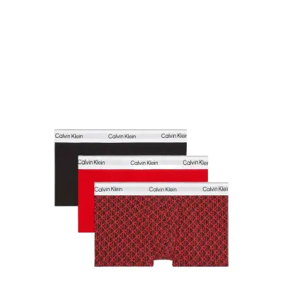 Calvin Klein Low Rise Trunk 3Pk Svart