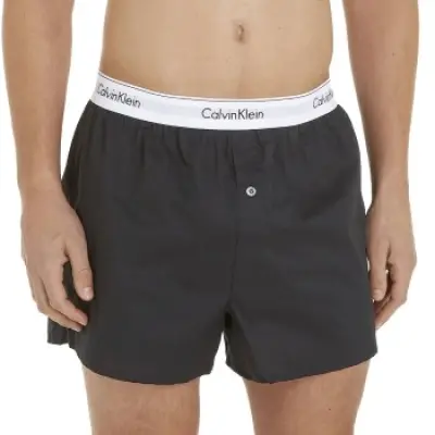 Calvin Klein 2-pack Modern Cotton Woven Slim Fit Boxer