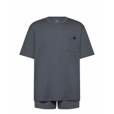 Calvin Klein S/S Boxer Set Grå