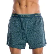 Calvin Klein Traditional Fit Woven Boxer Logo * Fri Frakt *