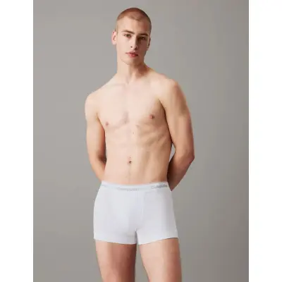 Calvin Klein Trunk 3 Pk - White - L