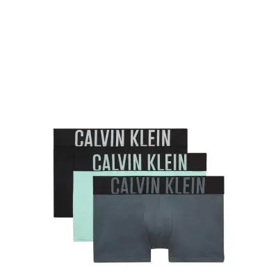 Calvin Klein Trunk 3Pk - Black - XXL
