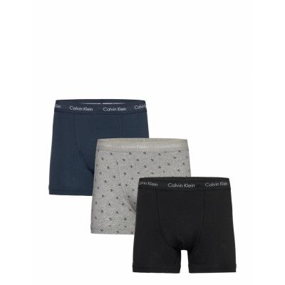 Calvin Klein 3P Trunk Grå