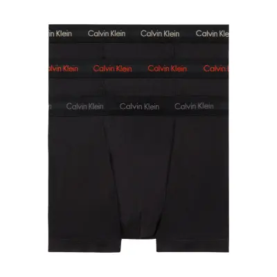 Calvin Klein Trunk 3Pk Svart