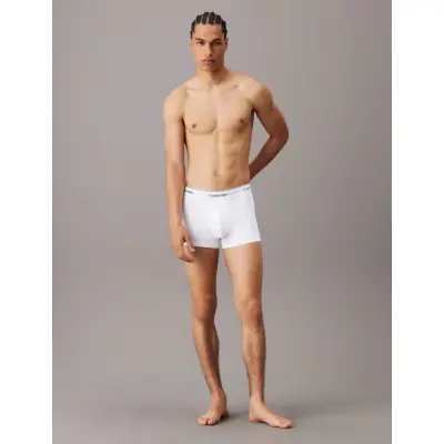 Calvin Klein Trunk 3Pk - White - XS