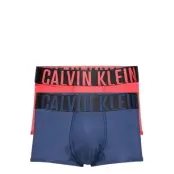 Low Rise Trunk 2Pk Boxerkalsonger Blå Calvin Klein