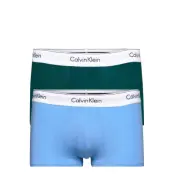 Low Rise Trunk 2pk Boxerkalsonger Blå Calvin Klein