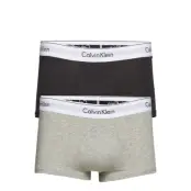 Low Rise Trunk 2pk Boxerkalsonger Grå Calvin Klein