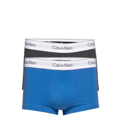 Low Rise Trunk 2pk Boxerkalsonger Multi/mönstrad Calvin Klein