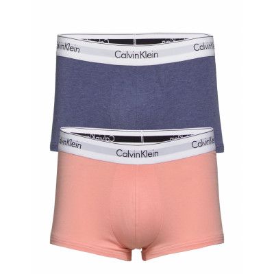 Low Rise Trunk 2pk Boxerkalsonger Multi/mönstrad Calvin Klein