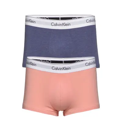 Low Rise Trunk 2pk Boxerkalsonger Multi/mönstrad Calvin Klein