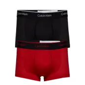 Low Rise Trunk 2Pk Boxerkalsonger Svart Calvin Klein