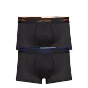 Low Rise Trunk 2Pk Boxerkalsonger Svart Calvin Klein