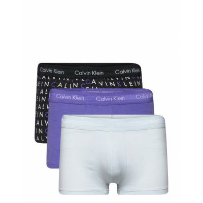 3P Low Rise Trunk *Villkorat Erbjudande Boxerkalsonger Blå Calvin Klein