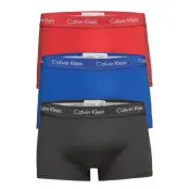Low Rise Trunk 3Pk Boxerkalsonger Blå Calvin Klein
