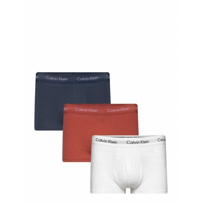 3P Low Rise Trunk *Villkorat Erbjudande Boxerkalsonger Blå Calvin Klein