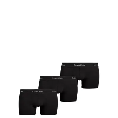 Calvin Klein Low Rise Trunk 3Pk Svart