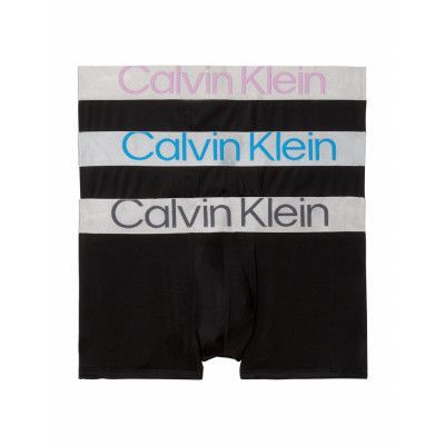 Calvin Klein Low Rise Trunk 3Pk Svart