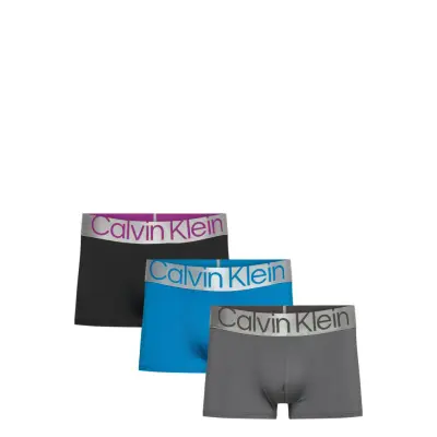 Calvin Klein Low Rise Trunk 3Pk Svart