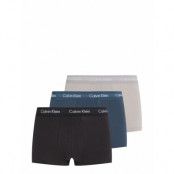 Calvin Klein 3P Low Rise Trunk Svart