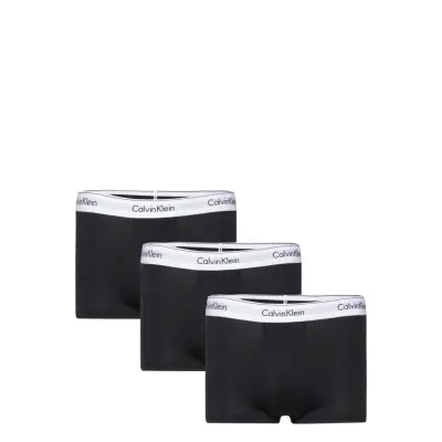 Low Rise Trunk 3Pk *Villkorat Erbjudande Boxerkalsonger Svart Calvin Klein