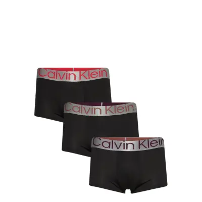 Low Rise Trunk 3Pk *Villkorat Erbjudande Boxerkalsonger Svart Calvin Klein