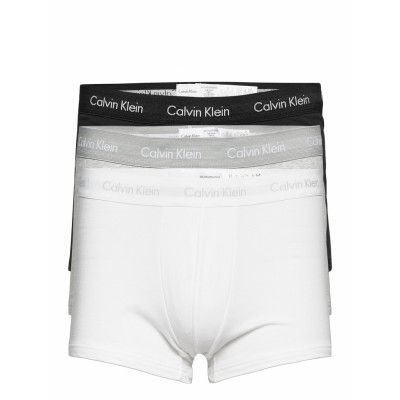 Low Rise Trunk 3pk Boxerkalsonger Svart Calvin Klein