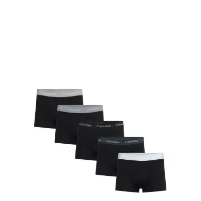 Calvin Klein Low Rise Trunk 5Pk Svart