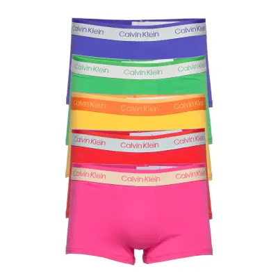 Low Rise Trunk 5pk Boxerkalsonger Multi/mönstrad Calvin Klein